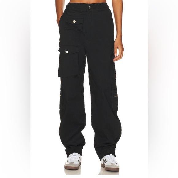 EB Denim Black Cargo Pants - Picture 3 of 4